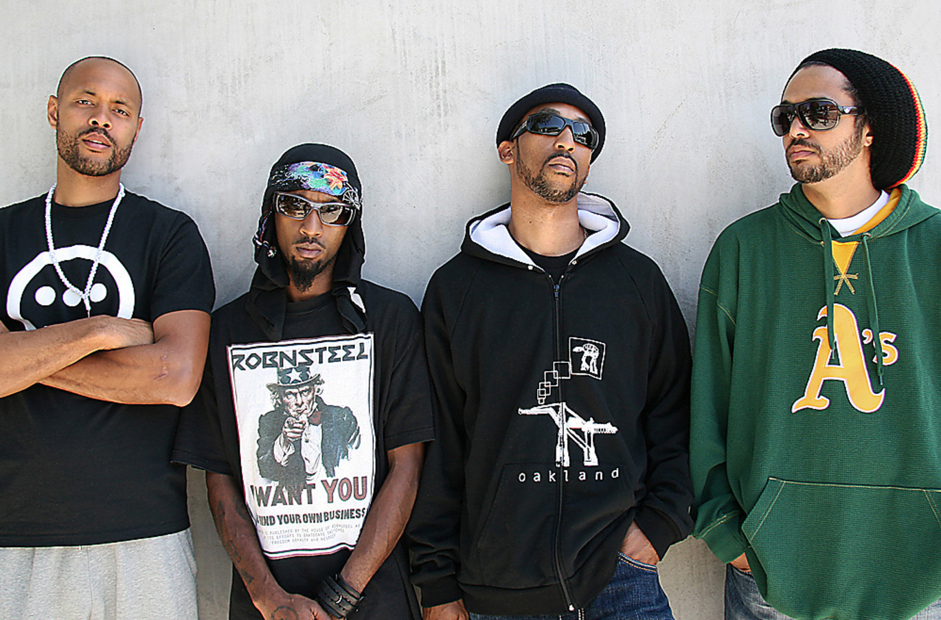 Souls of Mischief Band on the Wall