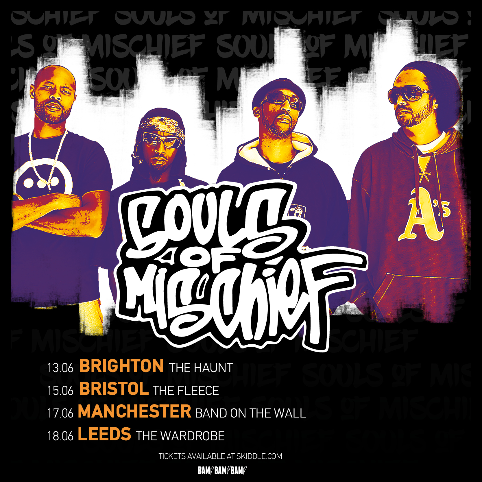 Souls of Mischief + Free Wize Men + DJ Konny Kon (Children of Zeus