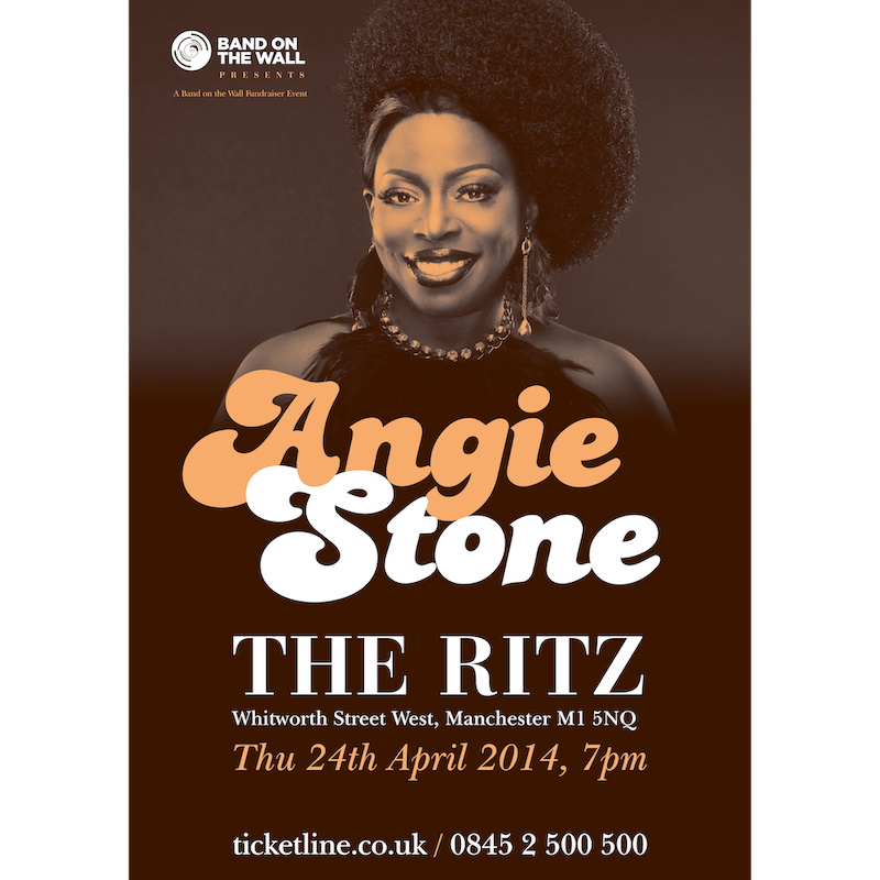 Angie Stone Poster Band On The Wall