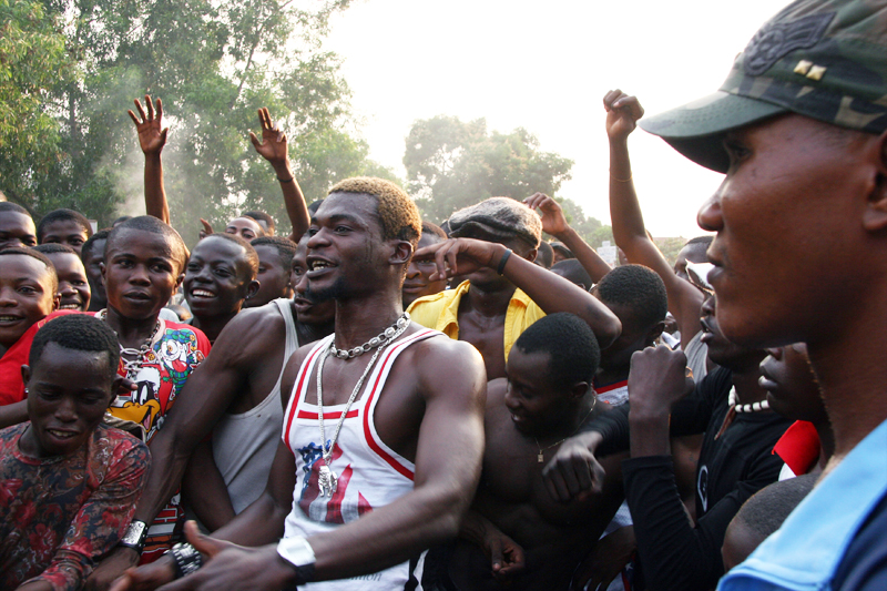 Reggae and Synths in the Congo Band on the Wall