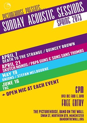 Sunday Sessions Spring 2013