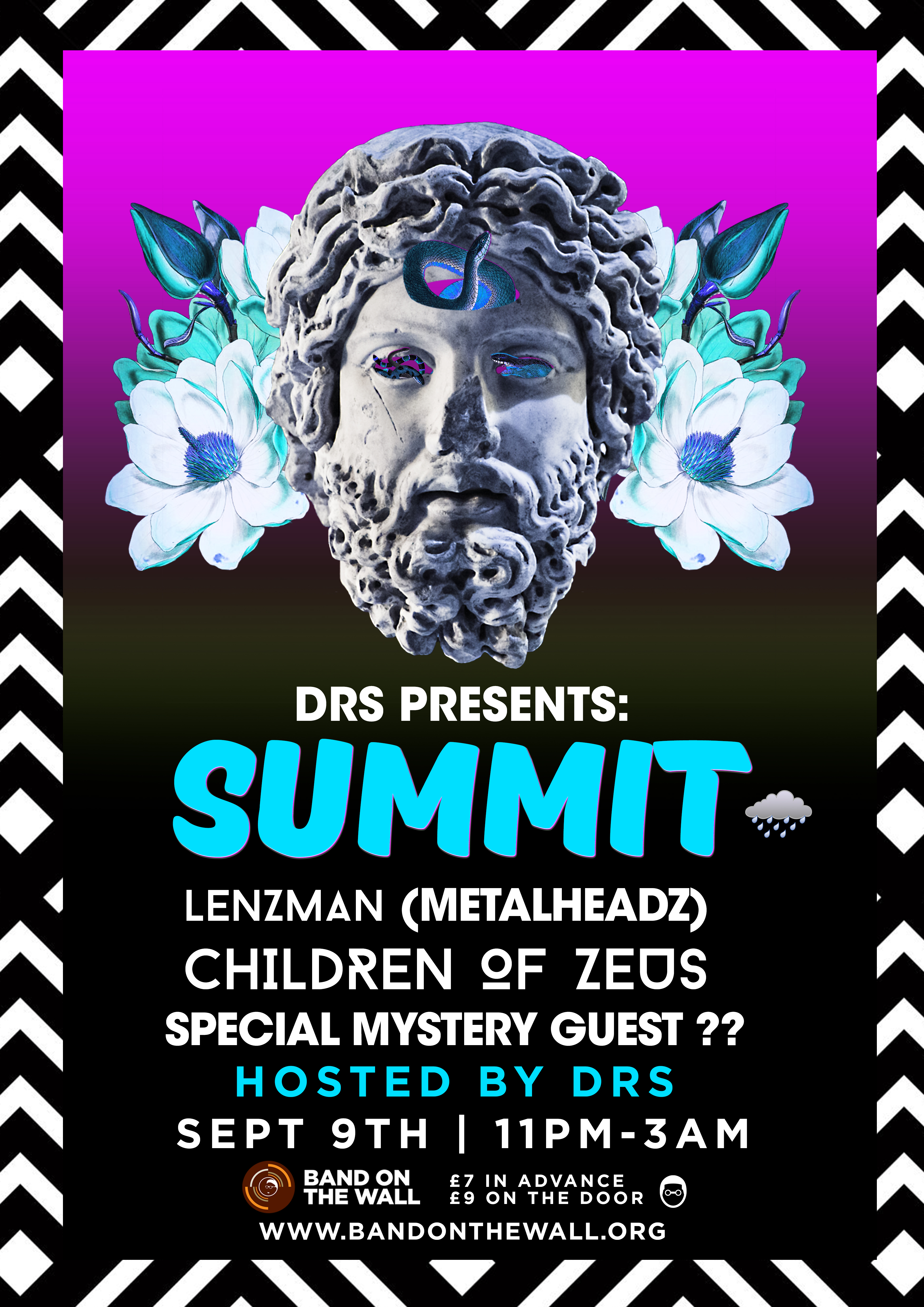 Summit Launch Party feat. Lenzman, Children of Zeus, MC DRS & special guests